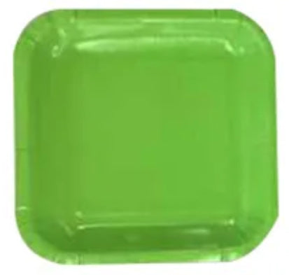 Plate Carton -square green