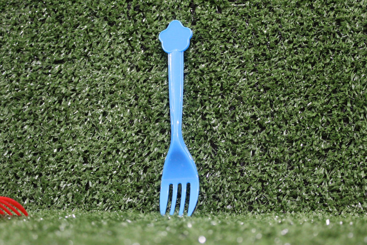 Fork Plastic Blue (40)