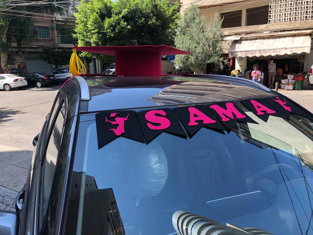 Graduation car decorations-20