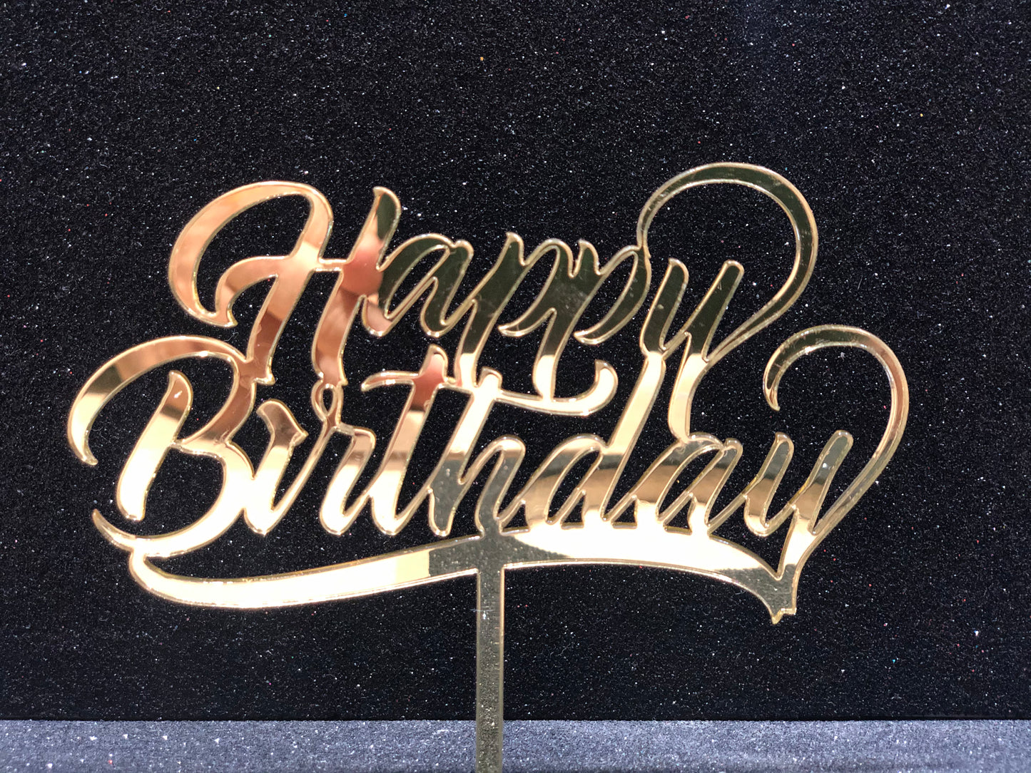 Birthday Topper Cake 10-10