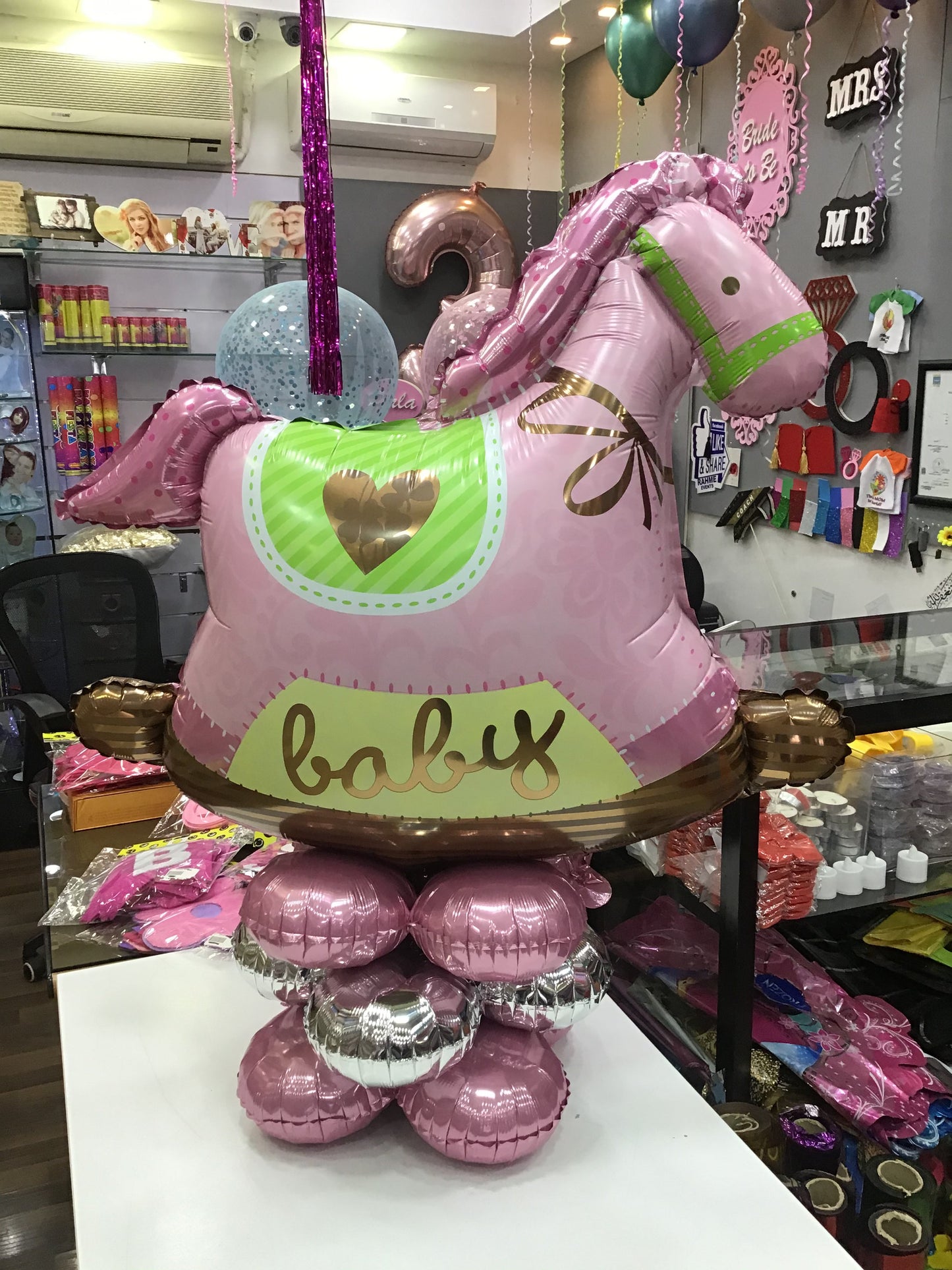 Baby girl arrangement (Horse )