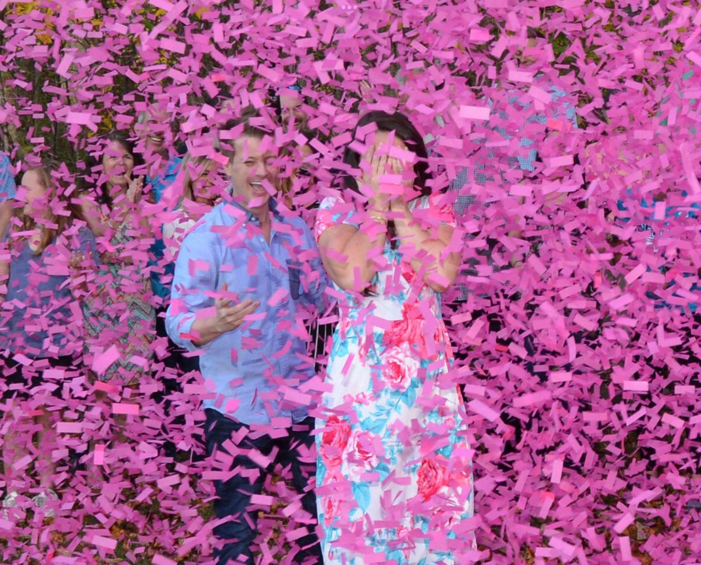 Gender Reveal Confetti bomb