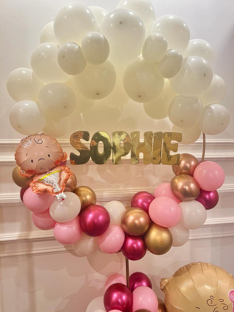 New Baby Girl Arrangement 07