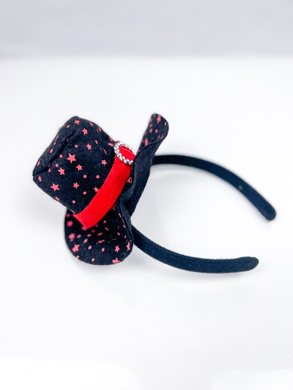 Black Crazy Witch Black Red Hat AH1190-130