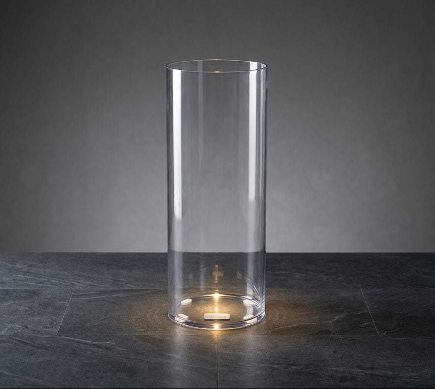 N417-Transparent acrylic vase 20X40(16)