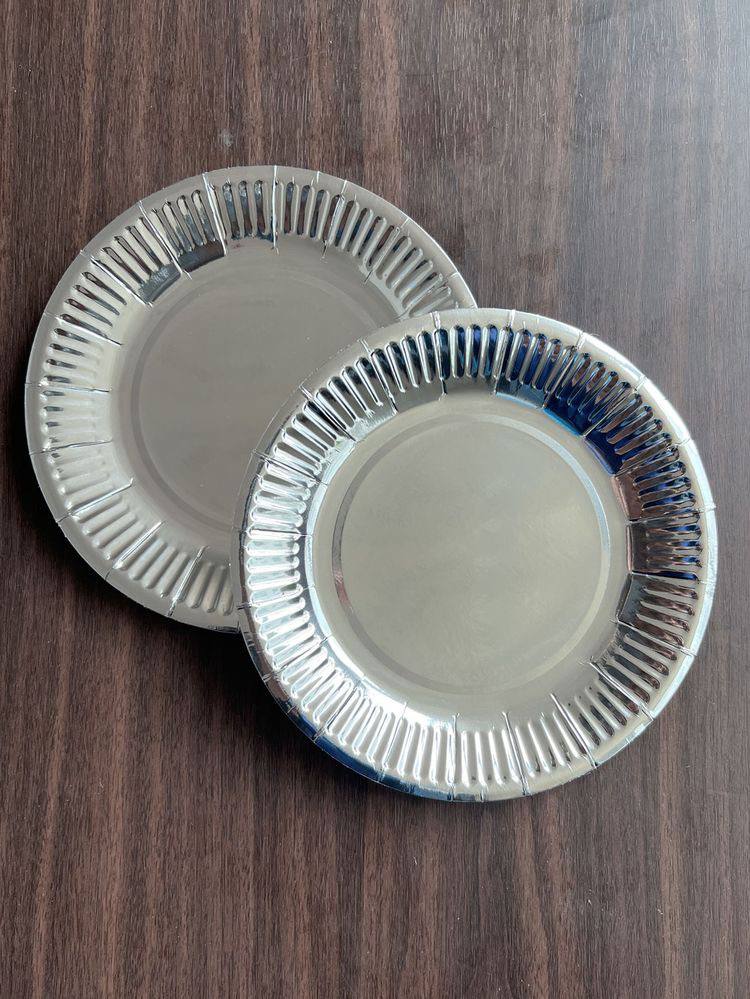 Plate Carton silver