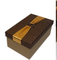 Box Brown-Glitter
