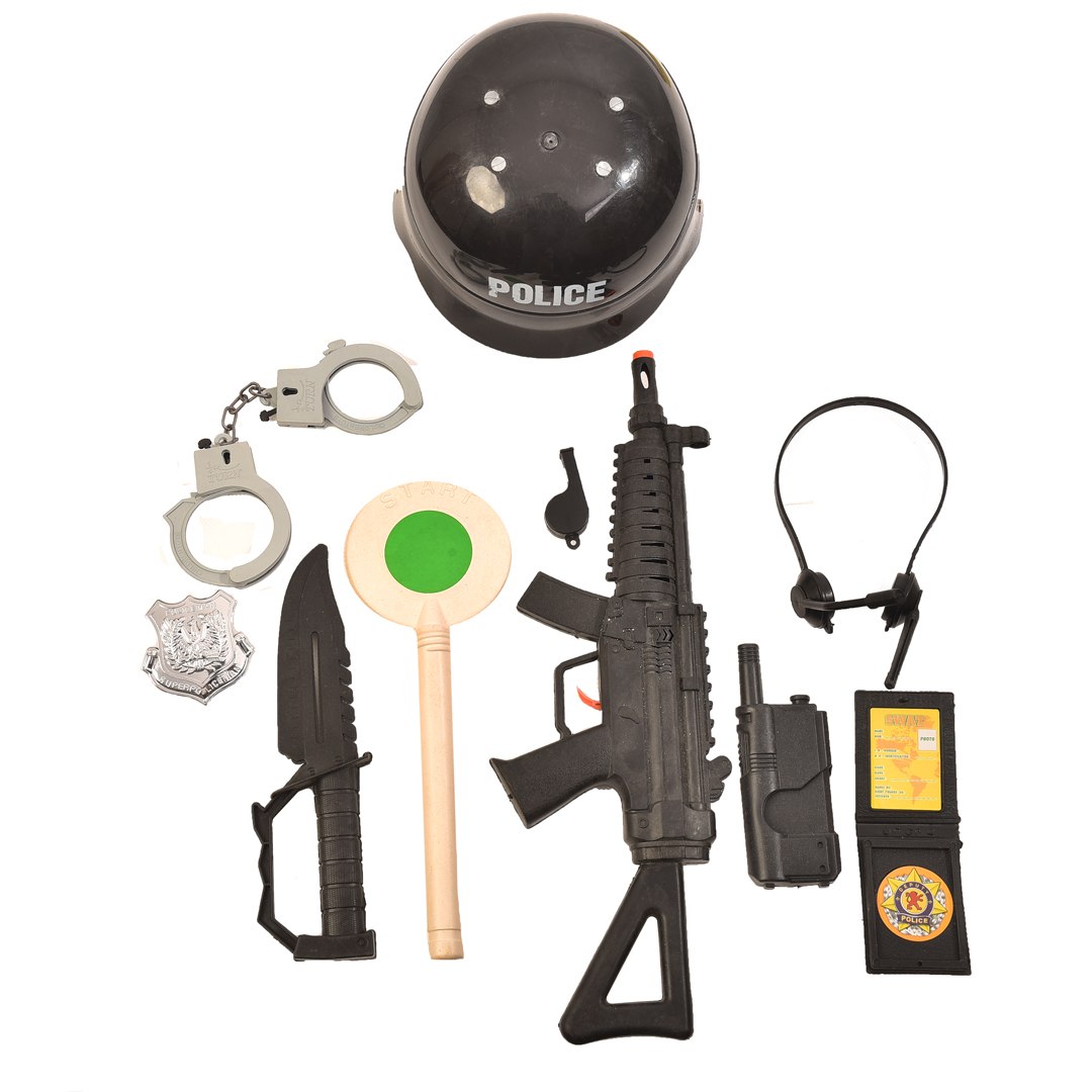 Plastic Police Costume AH1723-A48