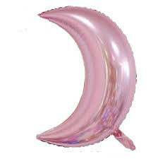 Pink Half Moon Shape 28"-20