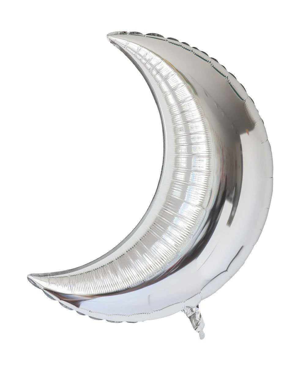 Silver Half Moon Balloon 36"-21