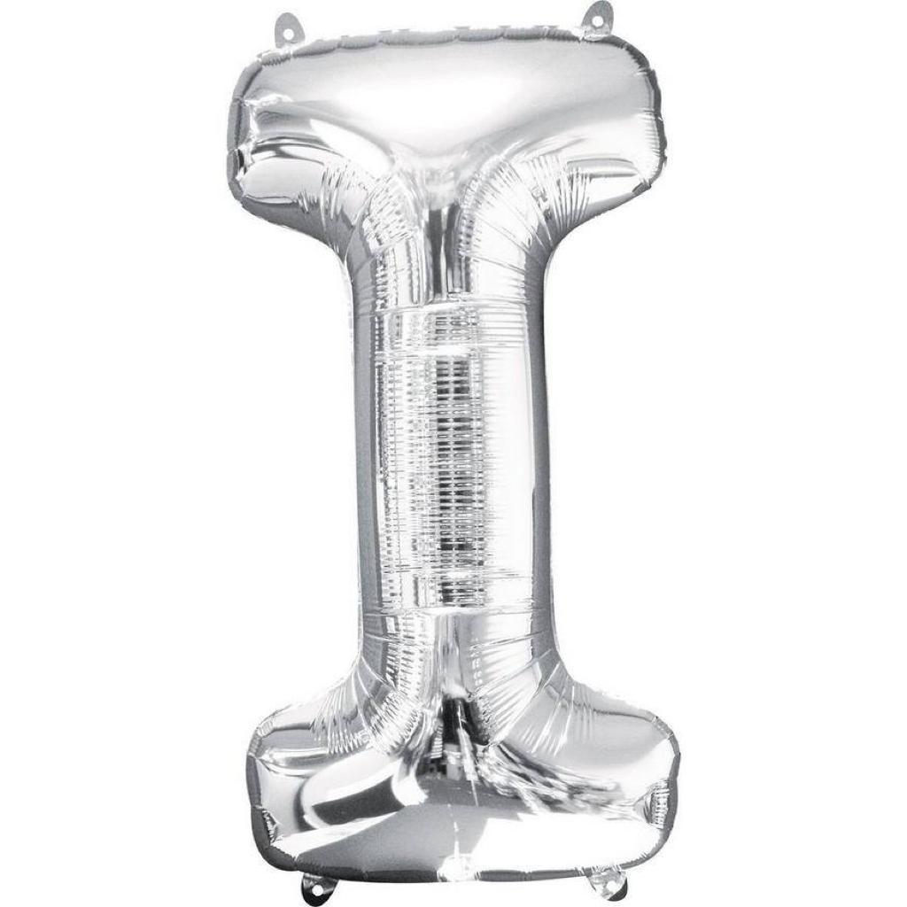 Balloon 17'' Silver Letter (I)