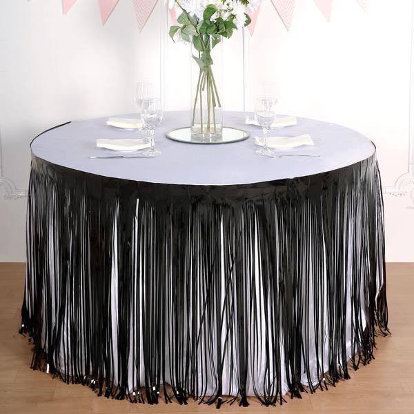 1M BLACK FOIL CURTAIN-B072-B