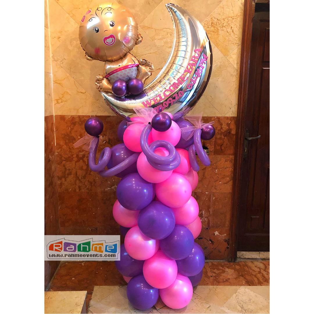 Baby girl arrangement