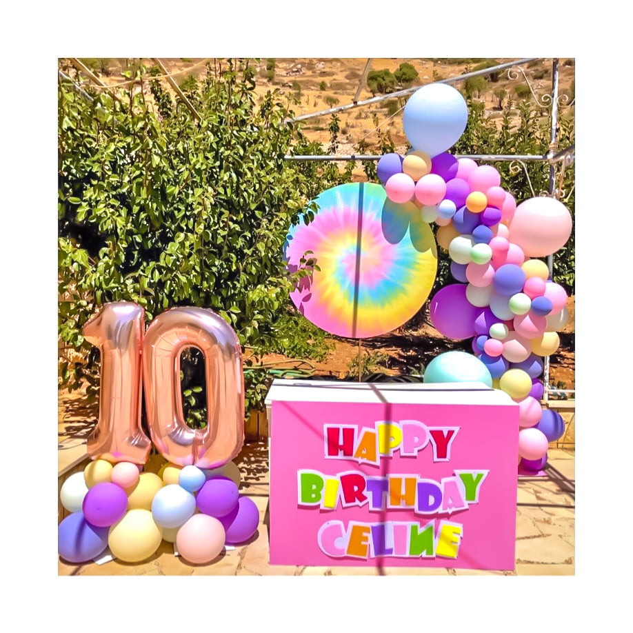 Rainbow Birthday Decorations