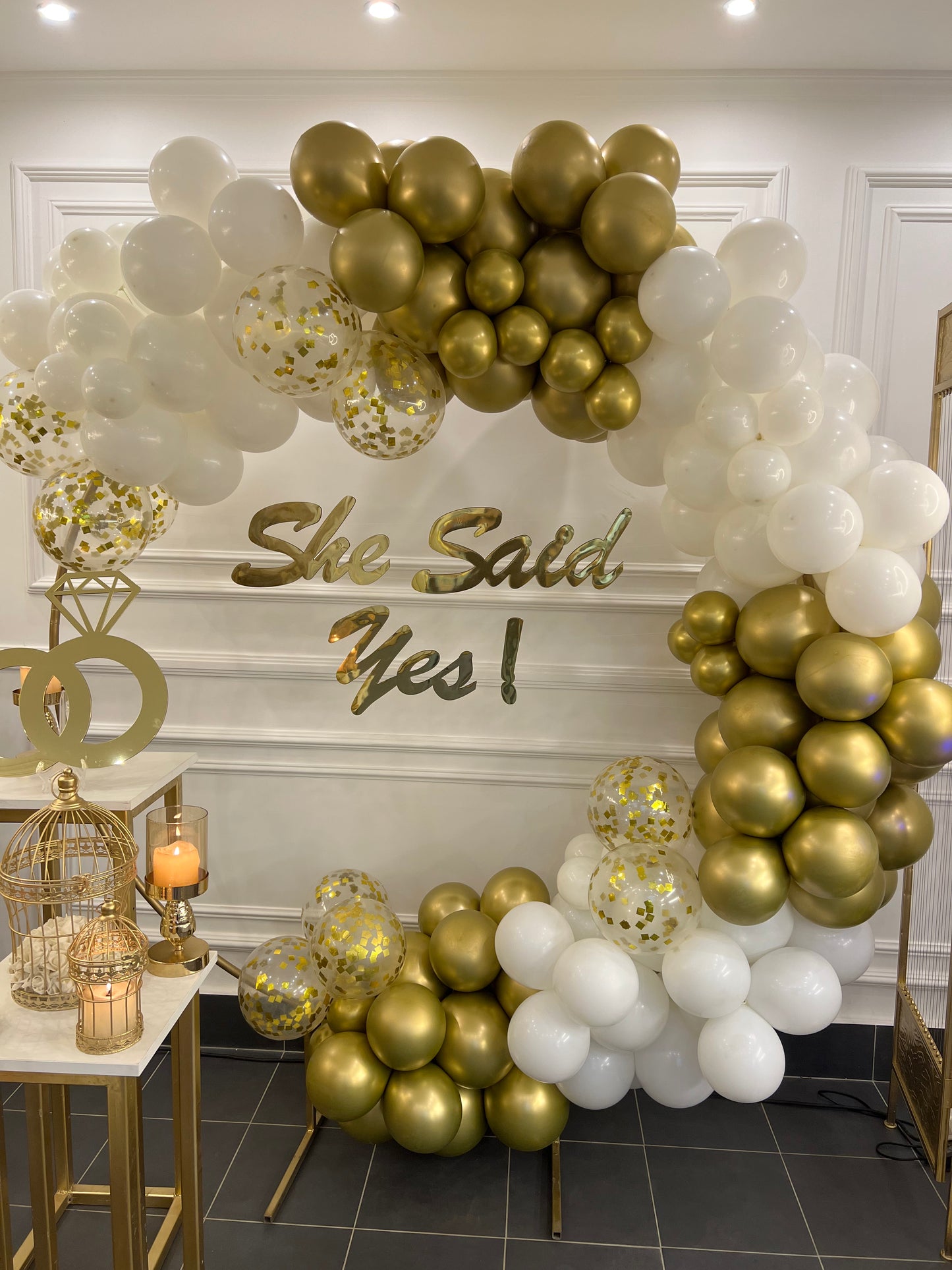 She Said Yes Display