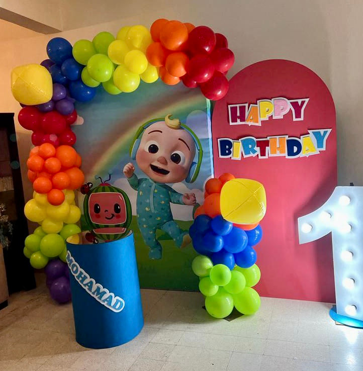 Cocomalon Birthday Decoration