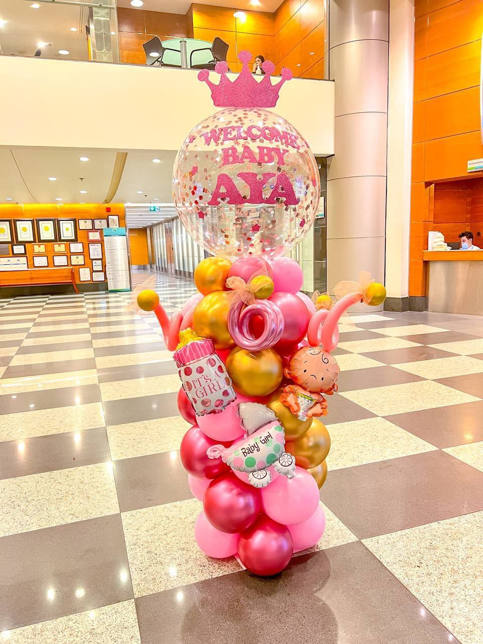 New Baby Girl Arrangement-26