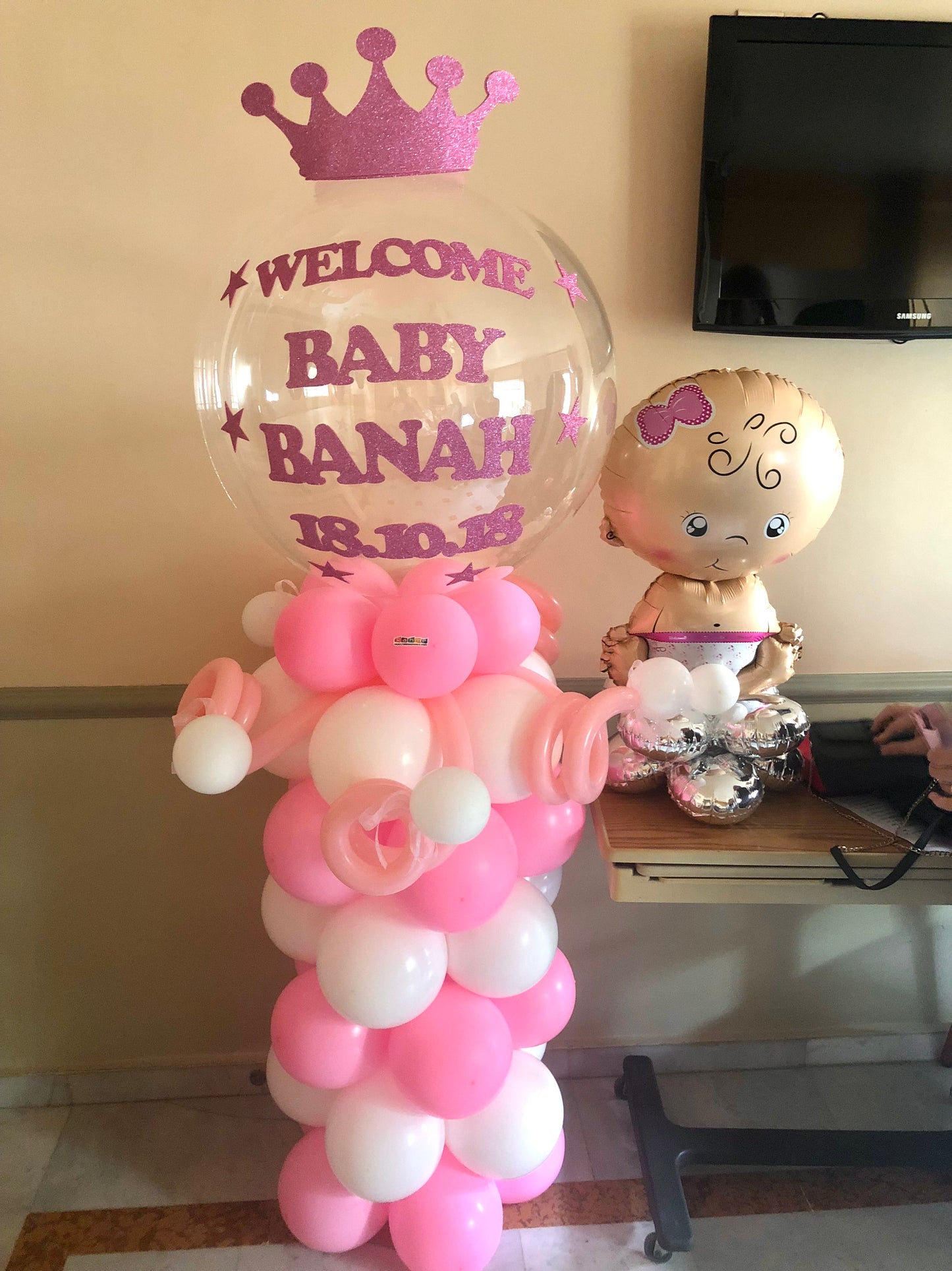 New Baby Girl Arrangement-22