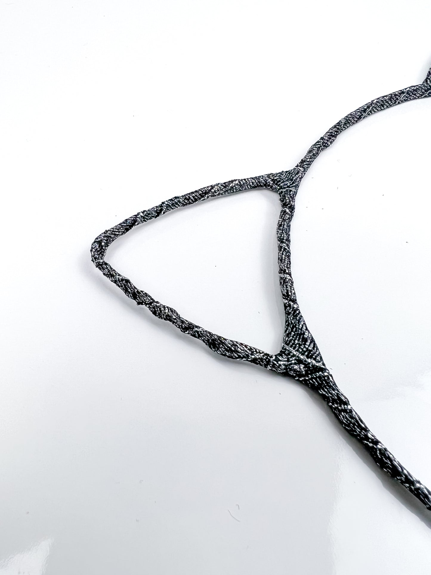 Cat Headpiece Silver-Black N167 -142