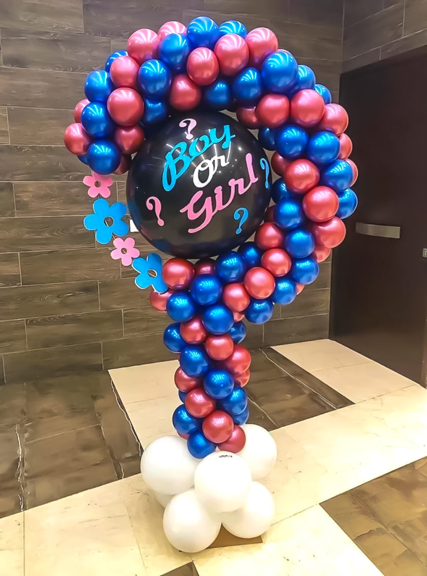 Gender Reveal Question mark Balloon