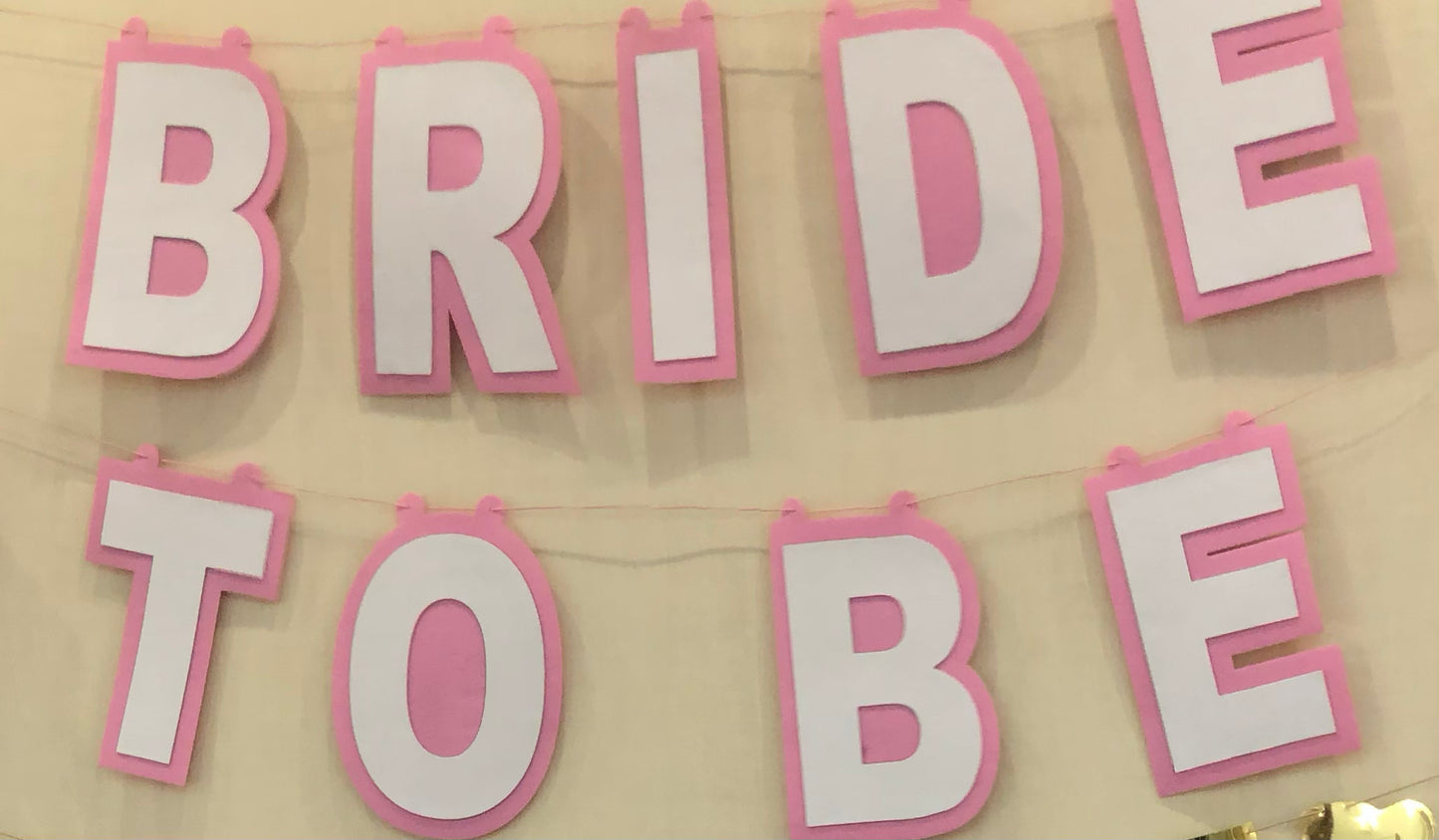 Bride To Be Banner