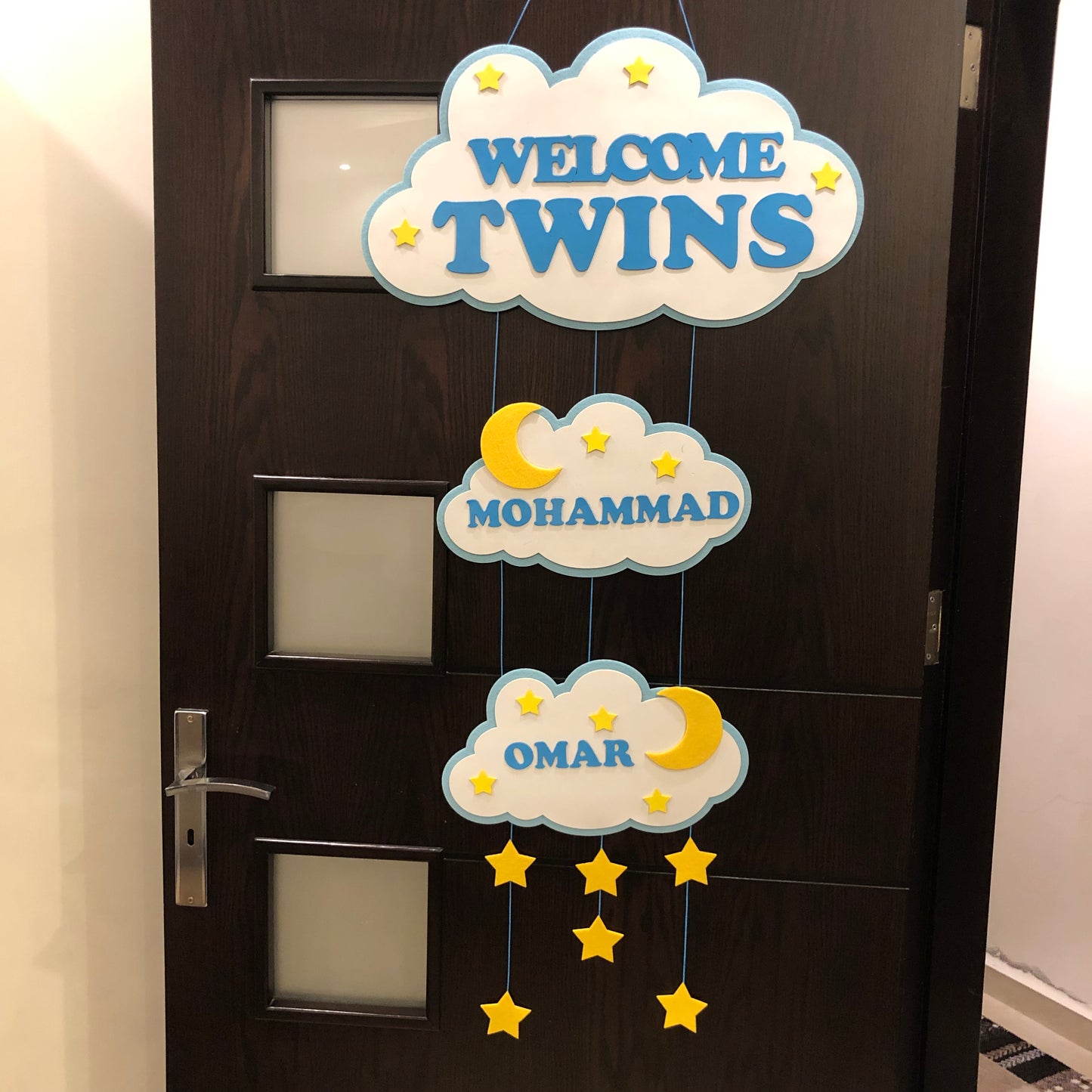 Baby Boy Door Decoration