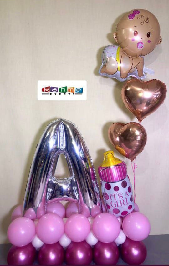 Baby girl arrangement