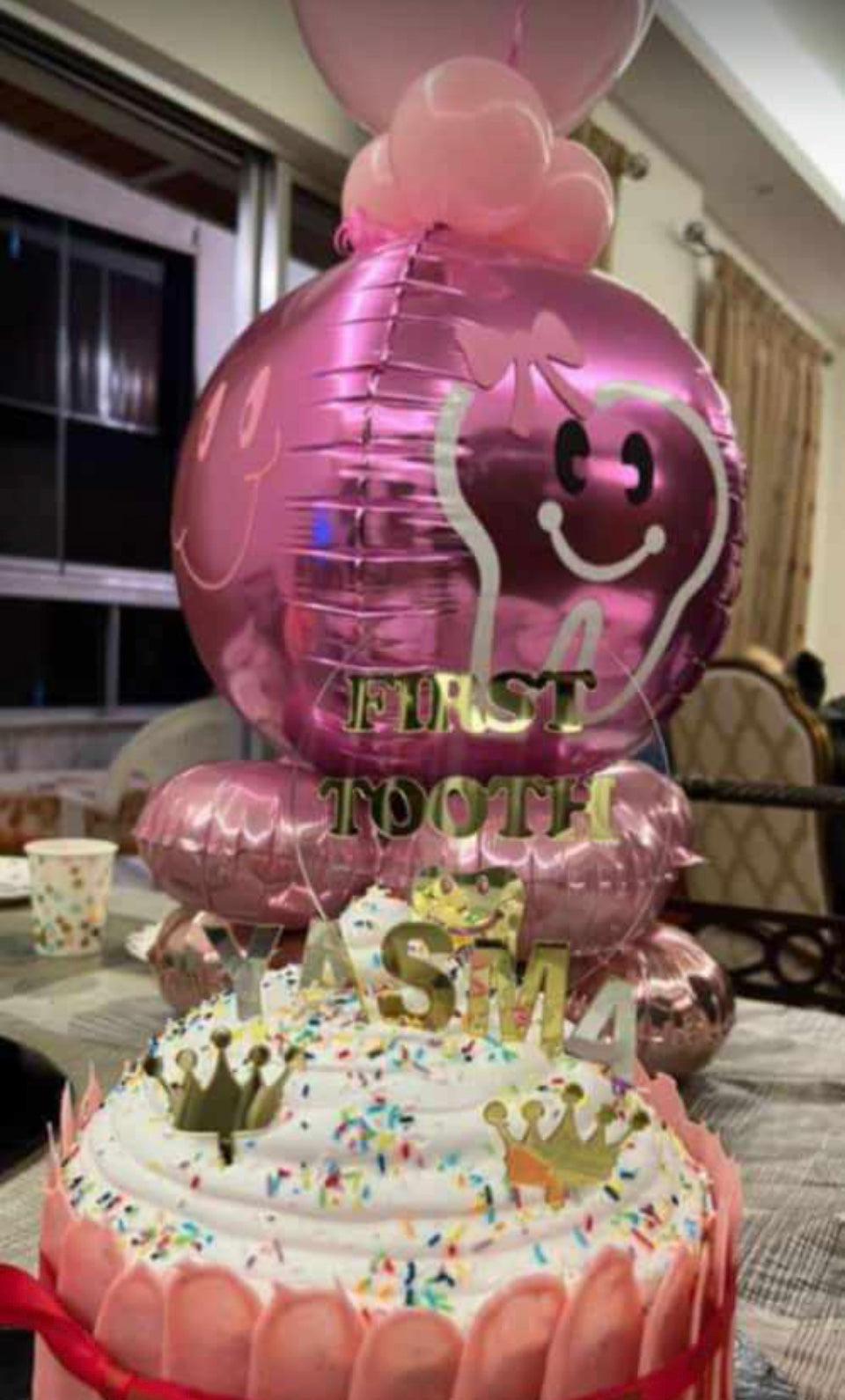 First tooth arrangement balloon