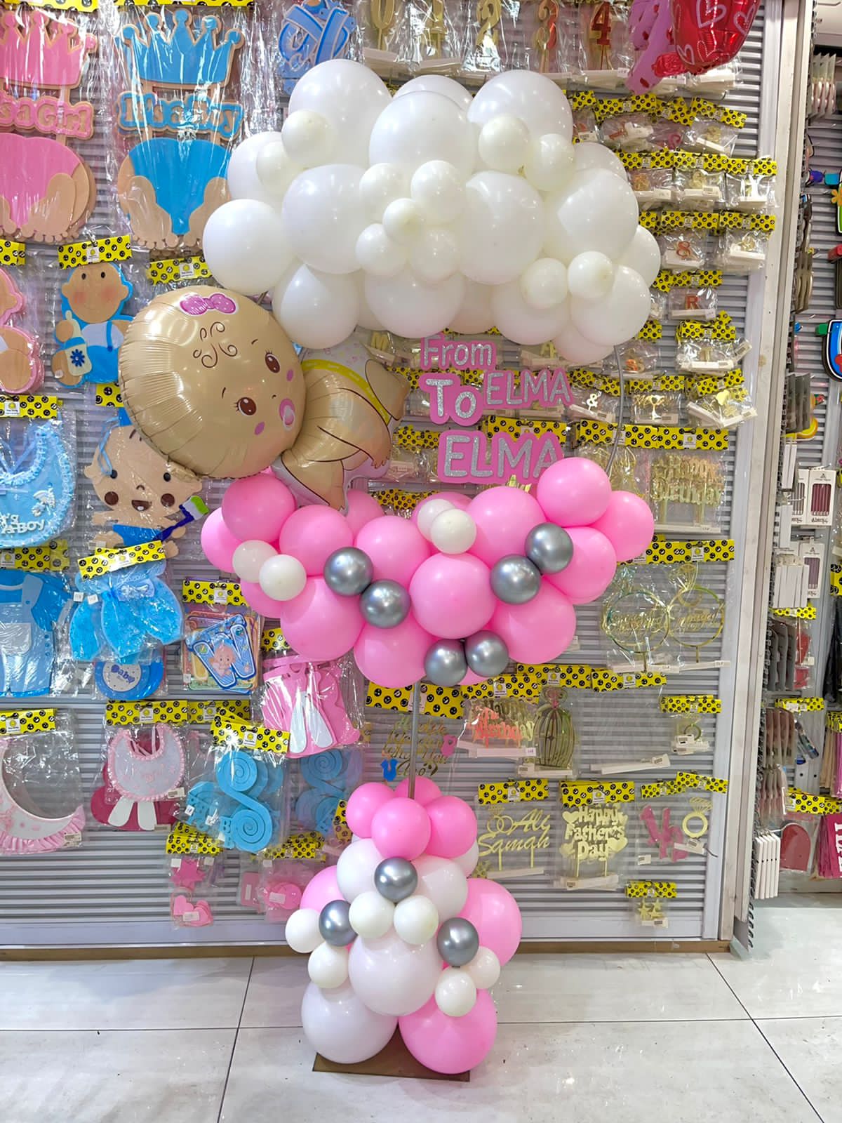 New Baby Girl Arrangement 13