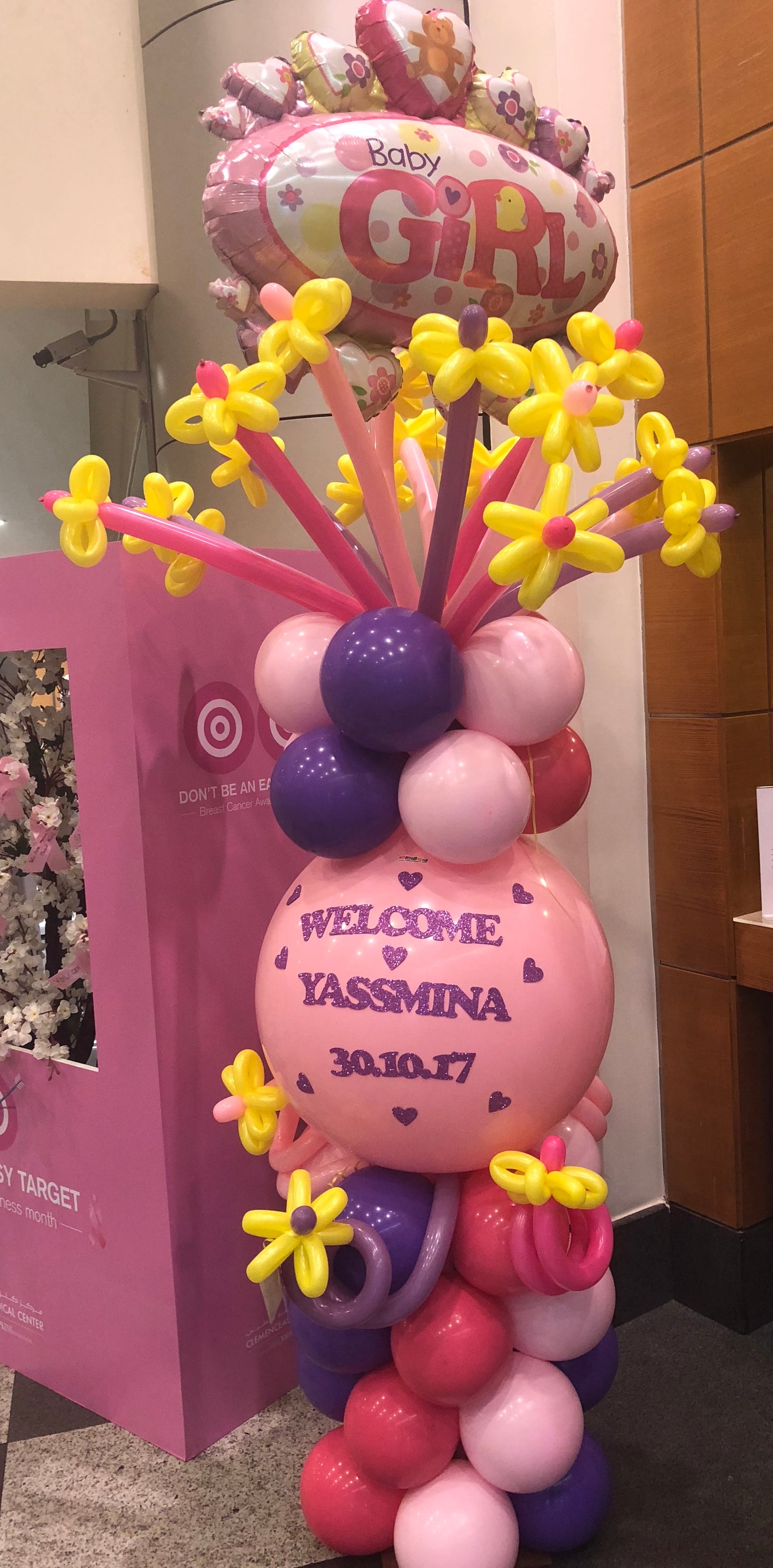 Baby girl decorations