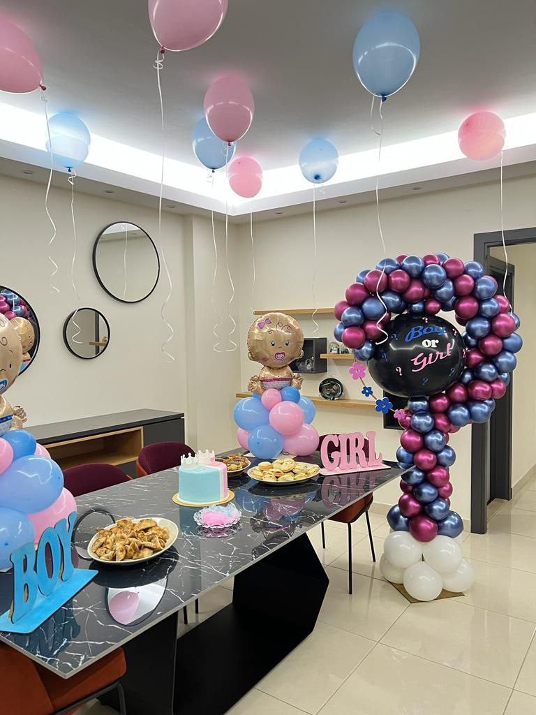 Gender Reveal Decoration