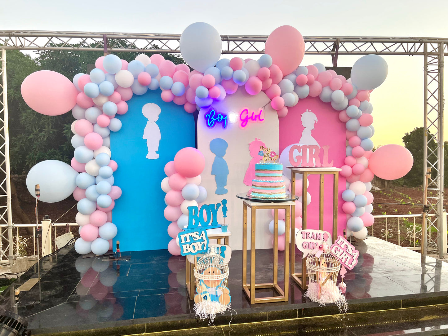 Gender Reveal - Party Decoration