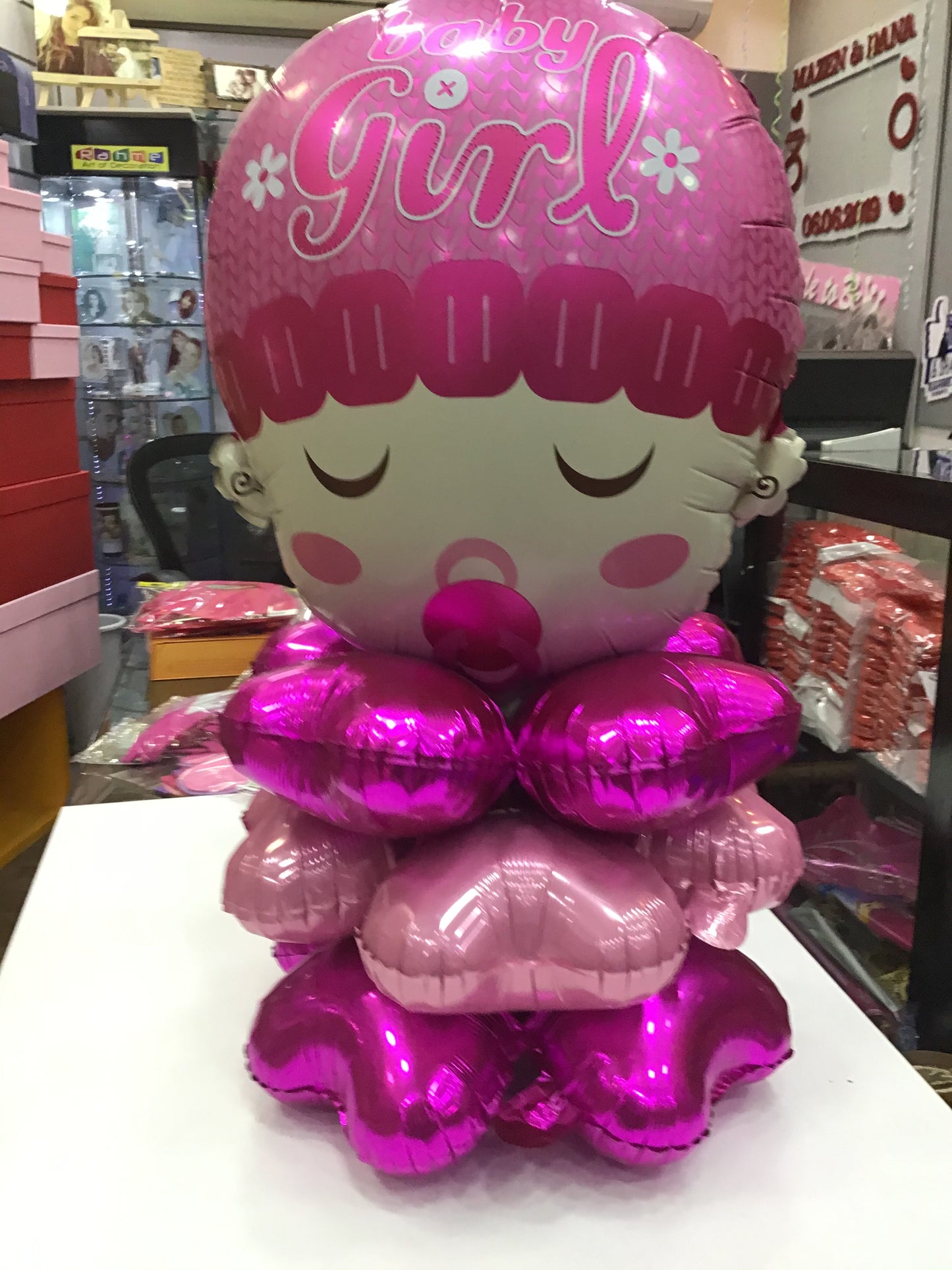 Baby girl arrangement