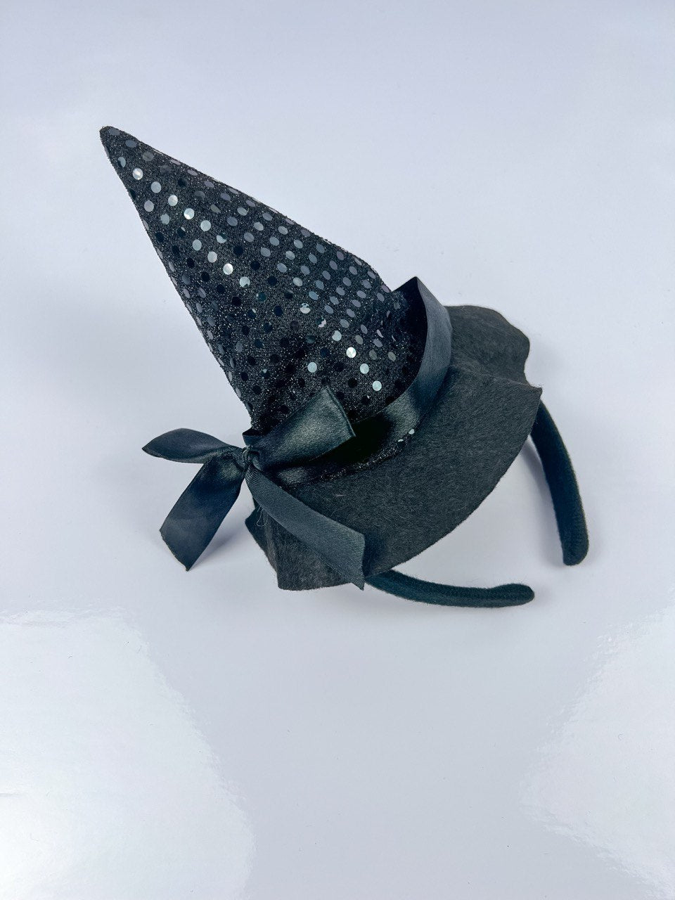 Mini Sparkle Witch Hat - Black AH1197-41