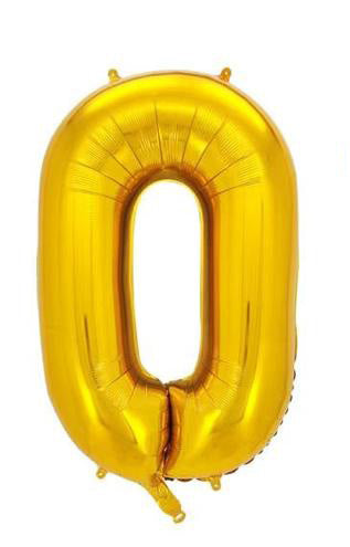 008-26- Number 0 - 40''Gold