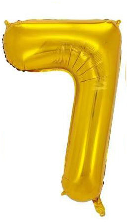 008-26- Number 7 - 40'' Gold