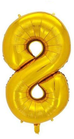 008-26- Number 8 - 40'' Gold