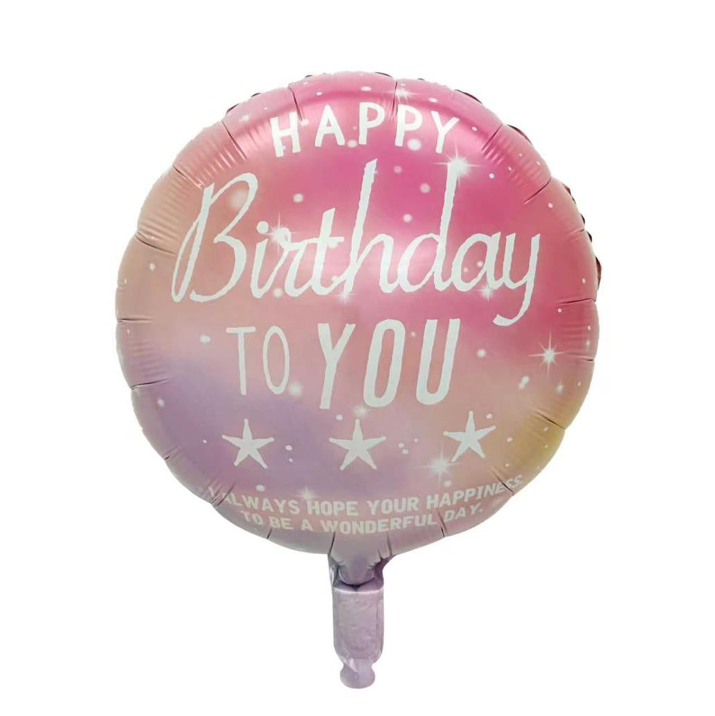 008-38-1 - Birthday Helium Balloon 18''