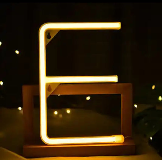 Rental Neon Letter E