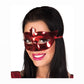 Red Top Half Face Phantom Mask-784-1-R