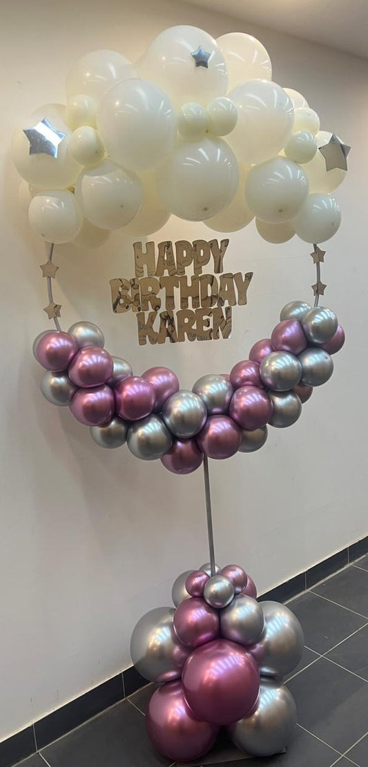 Happy Birthday Circle Balloon BR0623