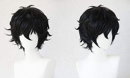 Black Cosplay Wig AH1010-BL