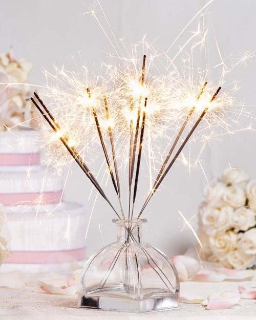 Small Sparkly Candle (10Pcs)