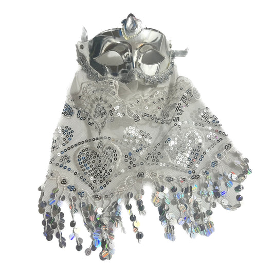 Silver Masquerade AH781-S-134