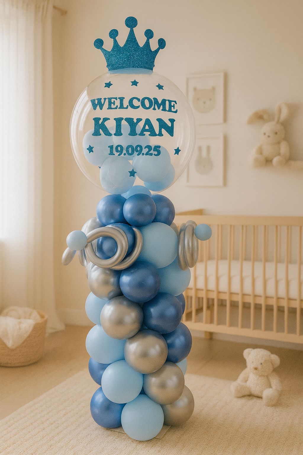 New Baby Arrangement Balloons 12-1