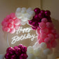 Birthday arrangement circle-S1