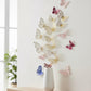 Rose Gold butterfly 3D For Decoration-110