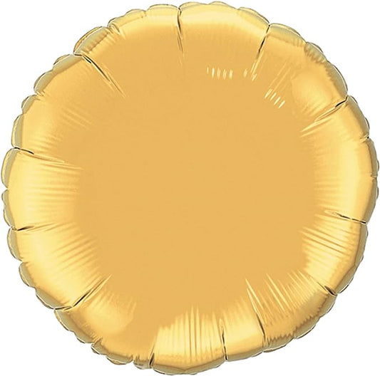 Gold Round Balloon 36” - 15