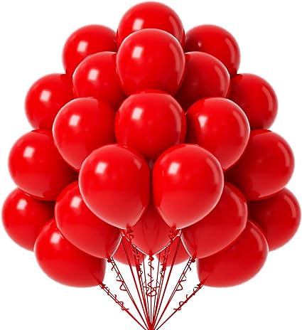 Red Helium Balloon