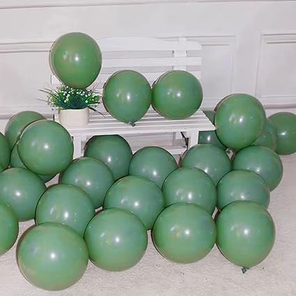 Copy of 12''Latex Olive Green Balloon OG-1